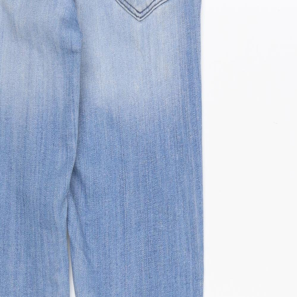 &DENIM Mens Blue Denim Straight Jeans L30 in