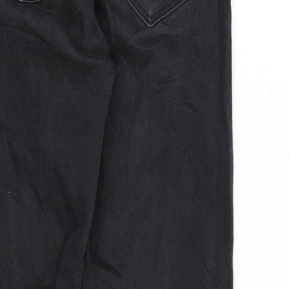 &DENIM Mens Black Denim Skinny Jeans L27 in