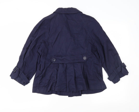 Marks and Spencer Womens Blue Jacket Size 14