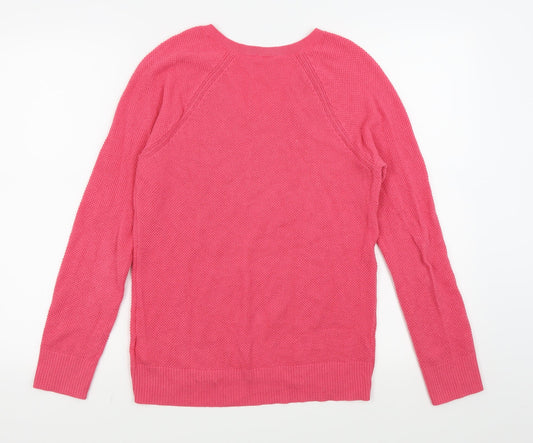 Gap Womens Pink Pullover Jumper Size S
