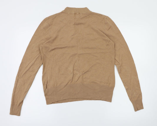 New Look Womens Brown Pullover Jumper Size 14