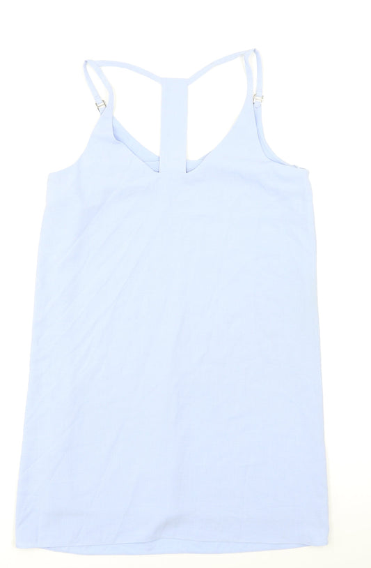 New Look Womens Blue A-Line Size 10