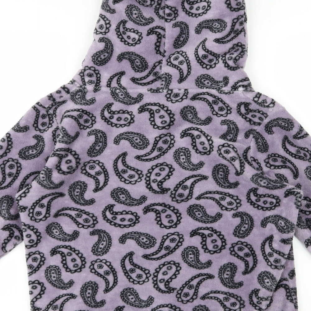 Dorothy Perkins Womens Purple Paisley Top Pyjama Top Size S