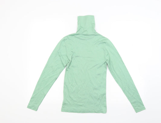 Marks and Spencer Womens Green Knit Pullover Jumper Size 14