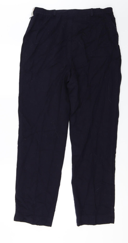 Gelco Womens Blue Trousers Size 30 in L27 in