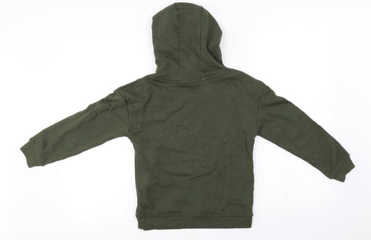 Primark Girls Green Pullover Hoodie Size 9-10 Years