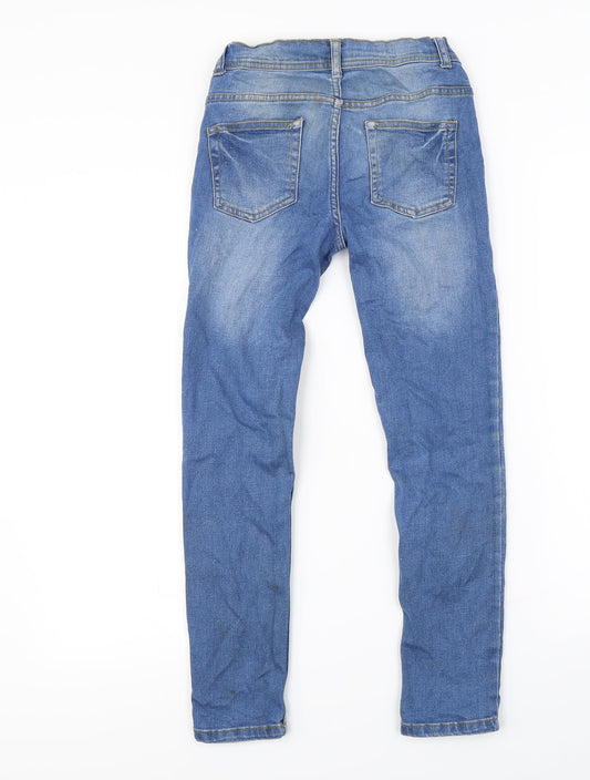denim co Girls Blue Skinny Jeans Size 9-10 Years