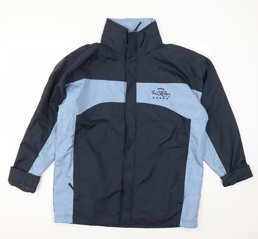 Pinter Mens Blue Striped Jacket Size L - The Cliff Bay