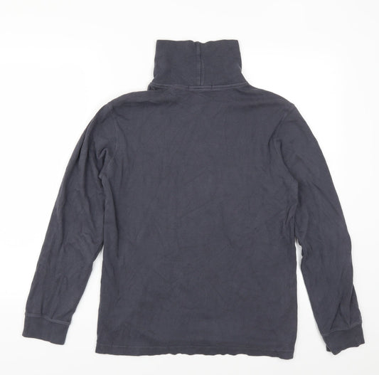 Hangten Mens Grey Pullover Sweatshirt Size M