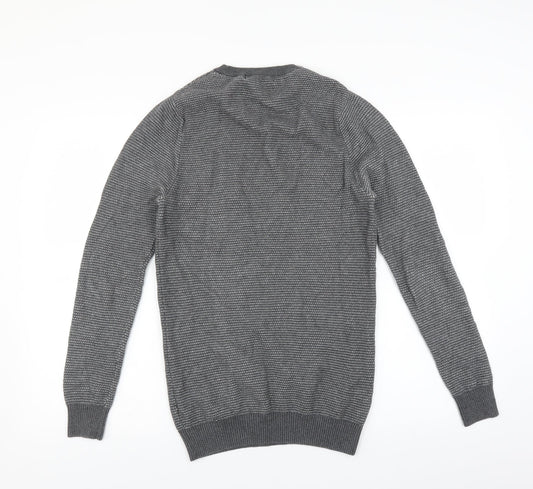 Primark Mens Grey Pullover Jumper Size XS