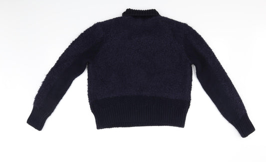 M&S Collection Womens Blue Pullover Jumper Size 12