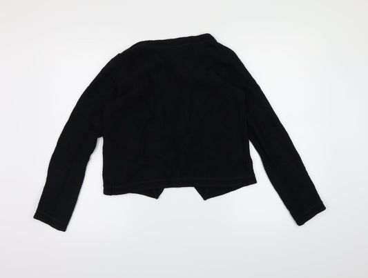 Monoprix Autreton Womens Black Knit Cardigan Jumper Size S