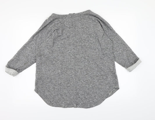 Blooming Marvellous Womens Grey Knit Pullover Jumper Size 10
