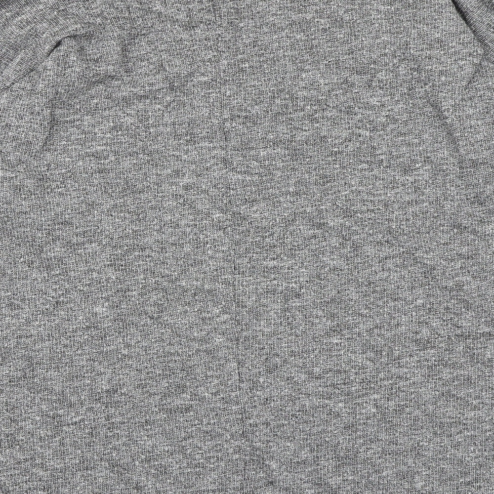 Brand and care label for Blooming Marvellous women’s grey knit jumper, size UK 10