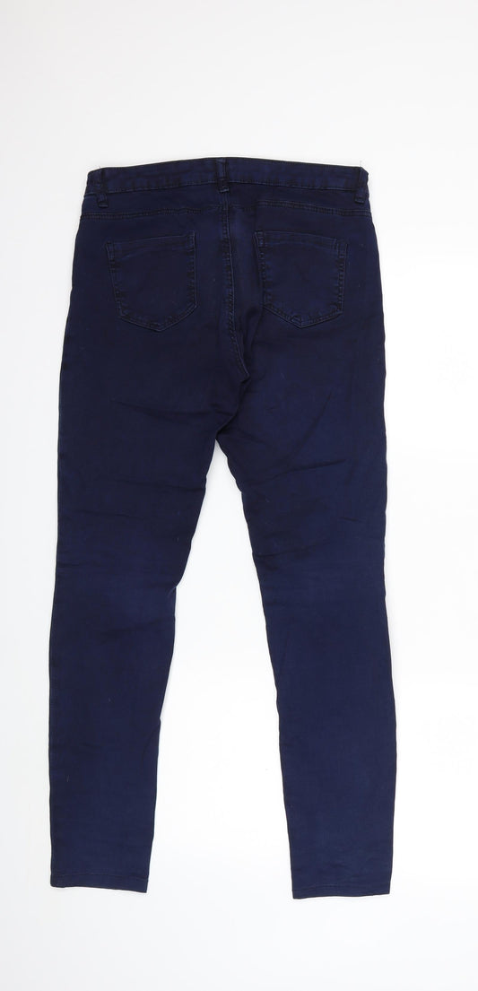 Denim & Co. Womens Blue Denim Skinny Jeans Size 30 in L28 in