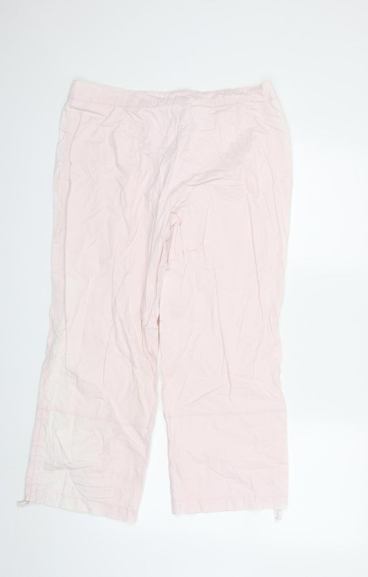 Cambio Womens Pink Trousers Size 34 in L26 in