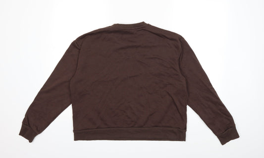 Primark Womens Brown Pullover Sweatshirt Size 10