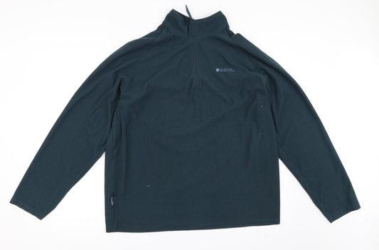 Mountain Warehouse Womens Blue   Henley Sweatshirt Size L
