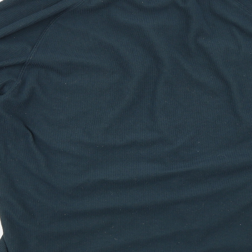 Mountain Warehouse Womens Blue Henley Sweatshirt Size L