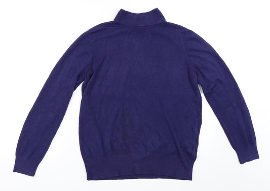 Marks and Spencer Womens Blue Pullover Jumper Size 12