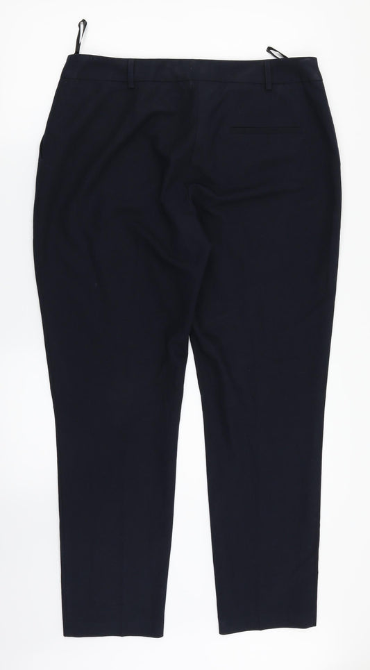 Dorothy Perkins Womens Black Dress Pants Trousers Size 14 L28 in