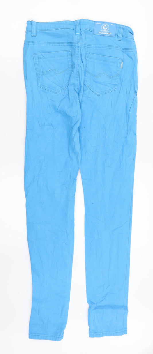 Sundbird Womens Blue Straight Jeans Size 30 in L30 in