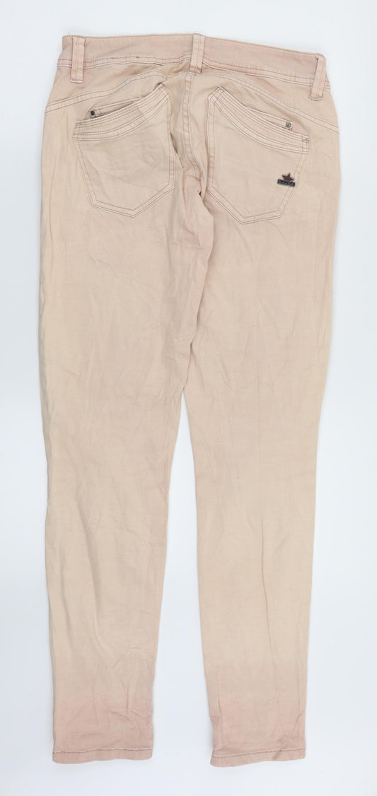 Buena Vista Womens Pink Straight Jeans Size XS L30 in
