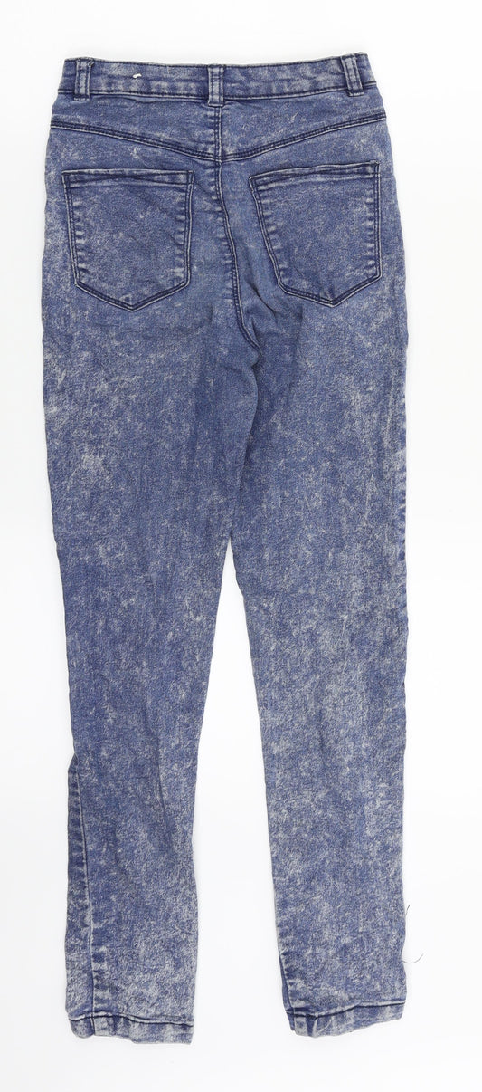 Cubas Girls Blue Skinny Jeans Size 9 Years