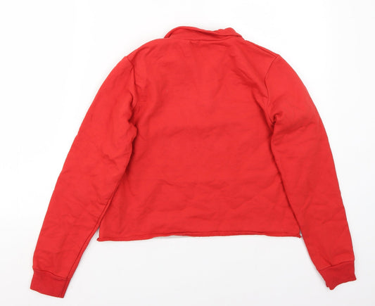 Active Girls Red Pullover Jumper Size 12 Years