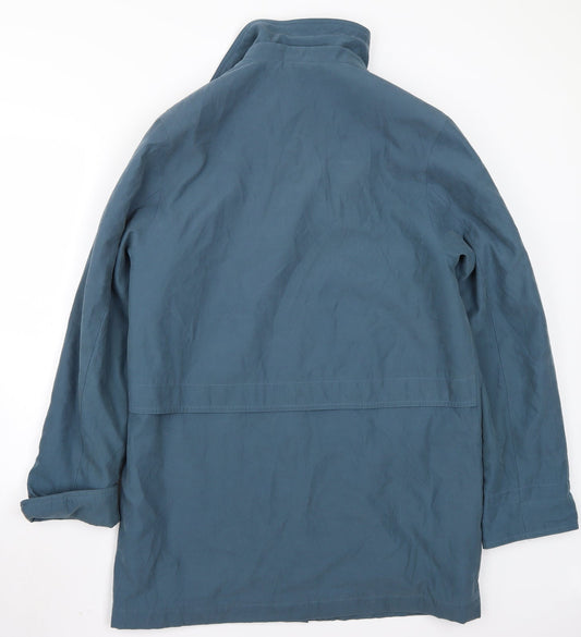 Klass Womens Blue Jacket Coat Size 12