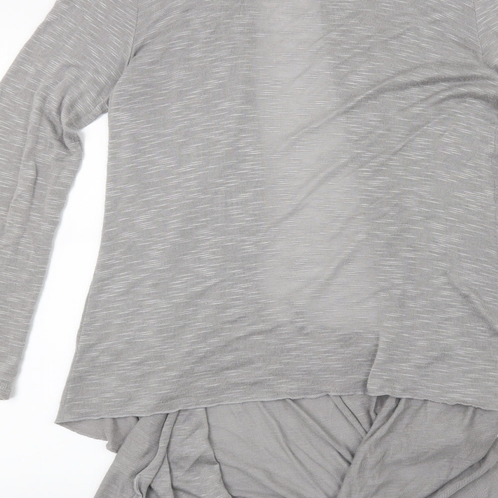 Preworn Womens Grey Cardigan Jumper Size M