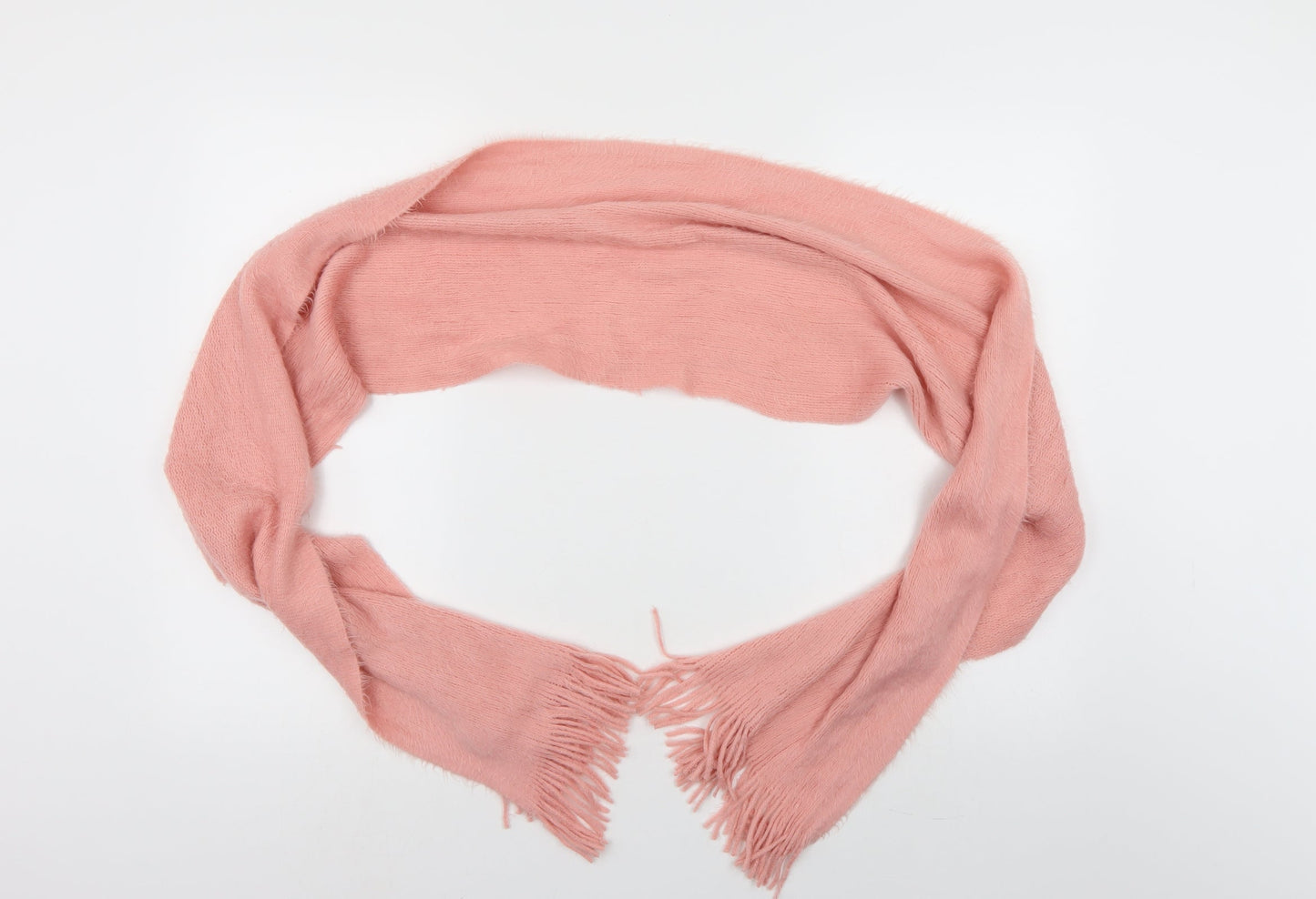 Preworn Womens Pink Scarf