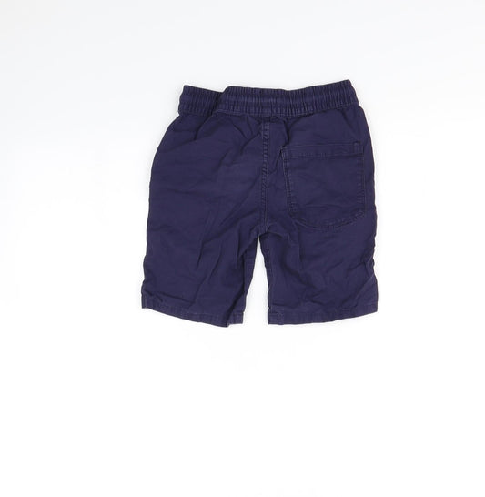 F&F Boys Blue Cargo Shorts Size 6 Years