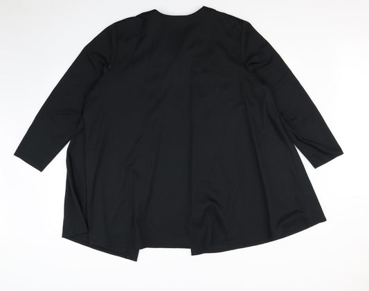 Amari Womens Black Jacket Size 16
