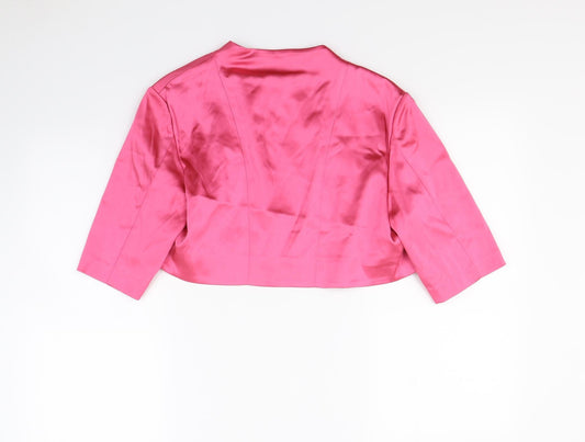 Adress Womens Pink Jacket Size 14