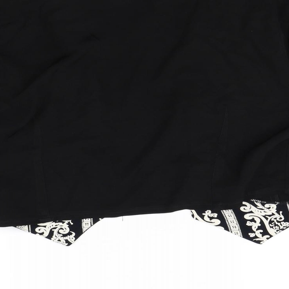Preworn Womens Black Jacket Size 14