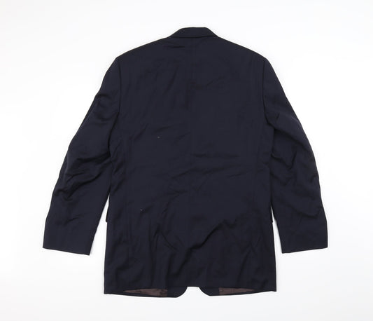 AUSTEN REED Mens Blue   Jacket Suit Jacket Size 38