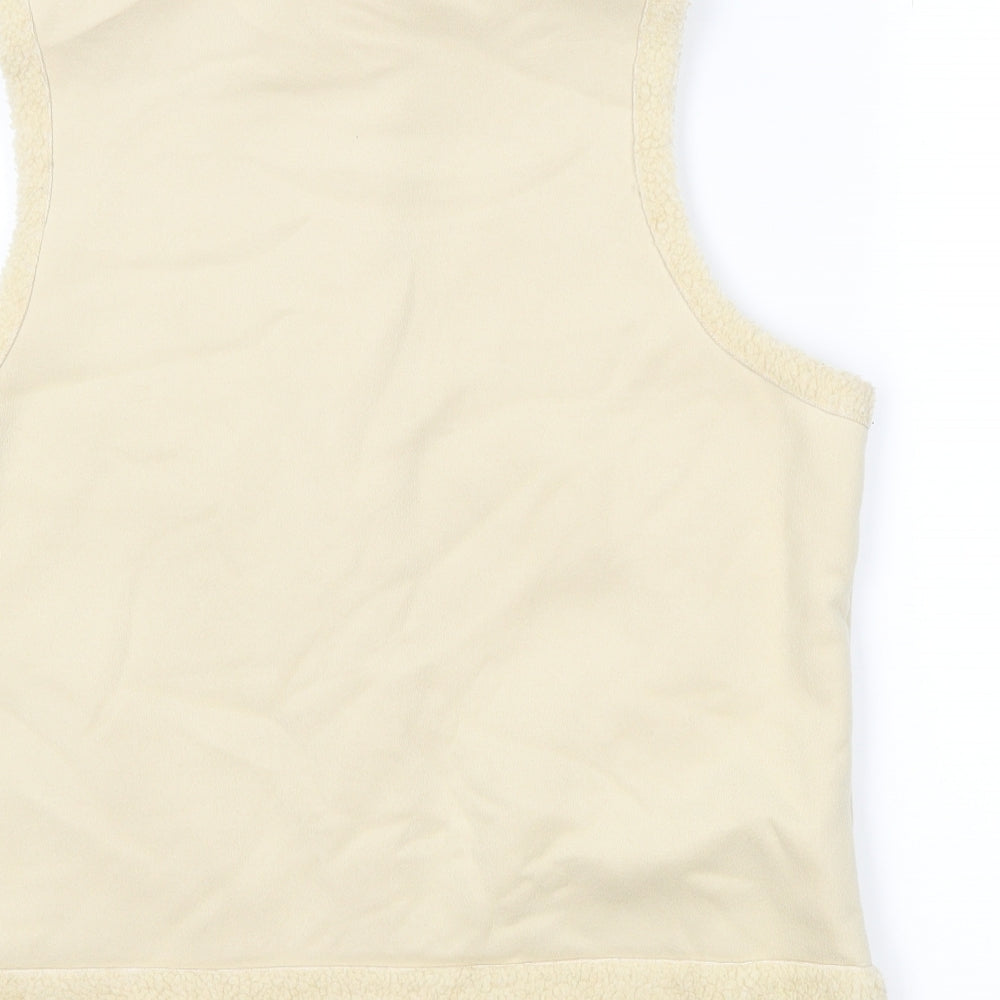 Papaya Womens Ivory Gilet Coatigan Size 12