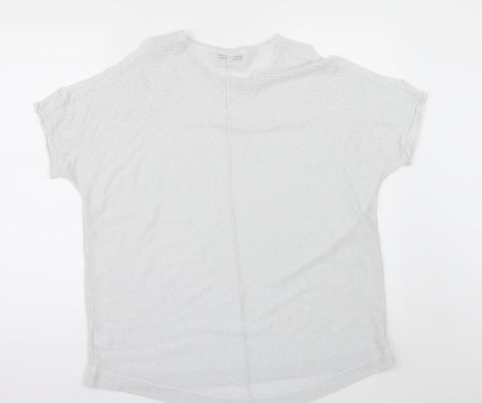 NEXT Womens Silver Basic Size L - cold shouder