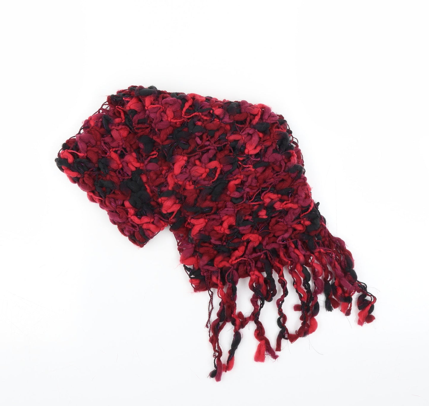Preworn Womens Red Scarf