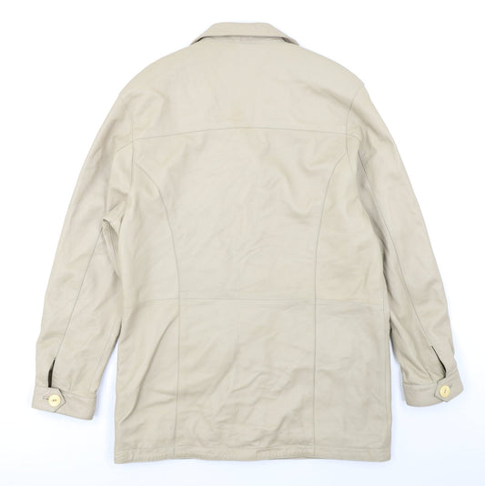 EFE Womens Beige Overcoat Coat Size 12