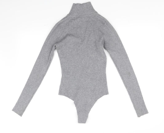 in vogue Paris Womens Grey Jumpsuit One-Piece Size XS