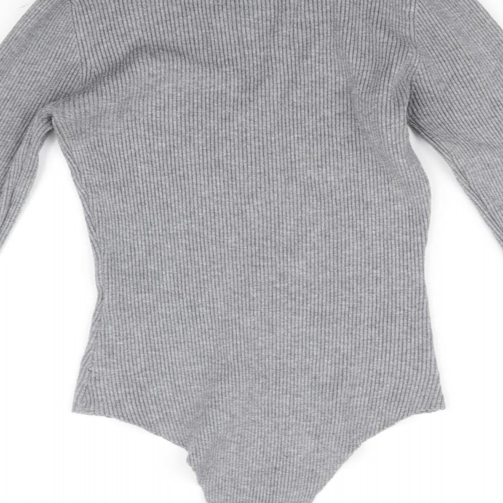 in vogue Paris Womens Grey Jumpsuit One-Piece Size XS