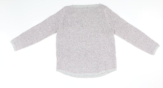 M&Co Womens Grey Pullover Jumper Size 18