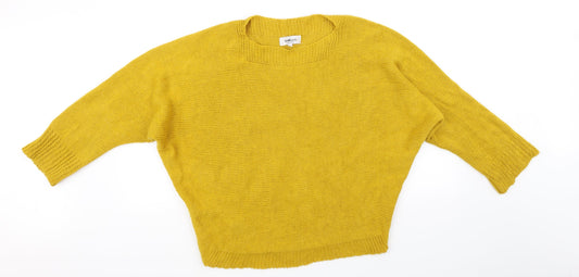 Isabella D Mens Yellow Pullover Jumper Size M