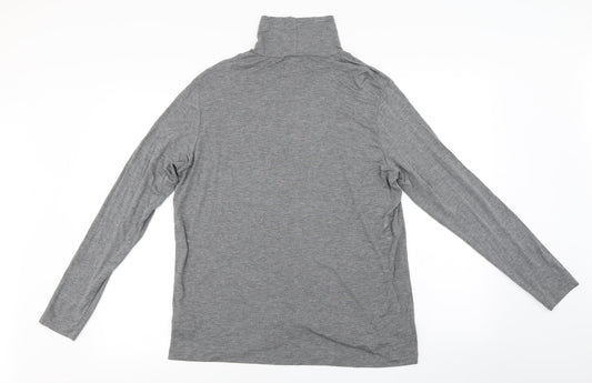 H&M Womens Grey Basic T-Shirt Size L