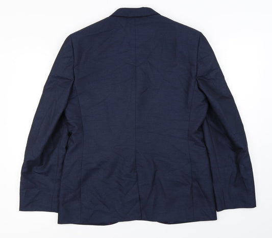 Taylor & Wright Mens Blue Jacket Blazer Size 38