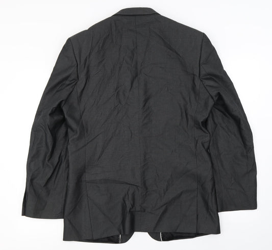 Redherring Mens Grey Jacket Blazer Size 40