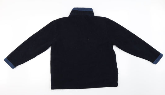 Marks and Spencer Womens Blue Henley Jumper Size 14