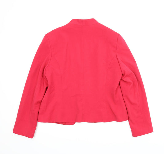 Atmopshere Womens Red Jacket Size 16 - Chanel jacket
